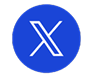 A blue circle with a white x in it.

Description generated by AI